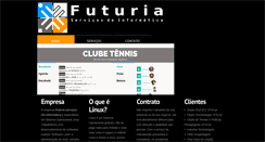 Desktop Screenshot of futuria.com.br