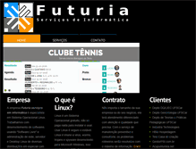 Tablet Screenshot of futuria.com.br